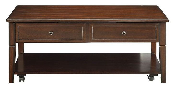 Malachi Walnut Rectangular Lift Top Cocktail Table