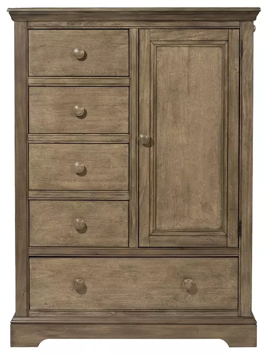 Hanley Cashew 5 Drawer Chifferobe