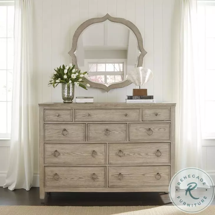 Summit Langford Oyster Accent Mirror