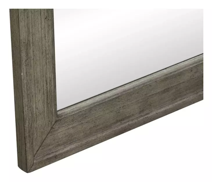 Avalon Burnished Beige Arched Dresser Mirror
