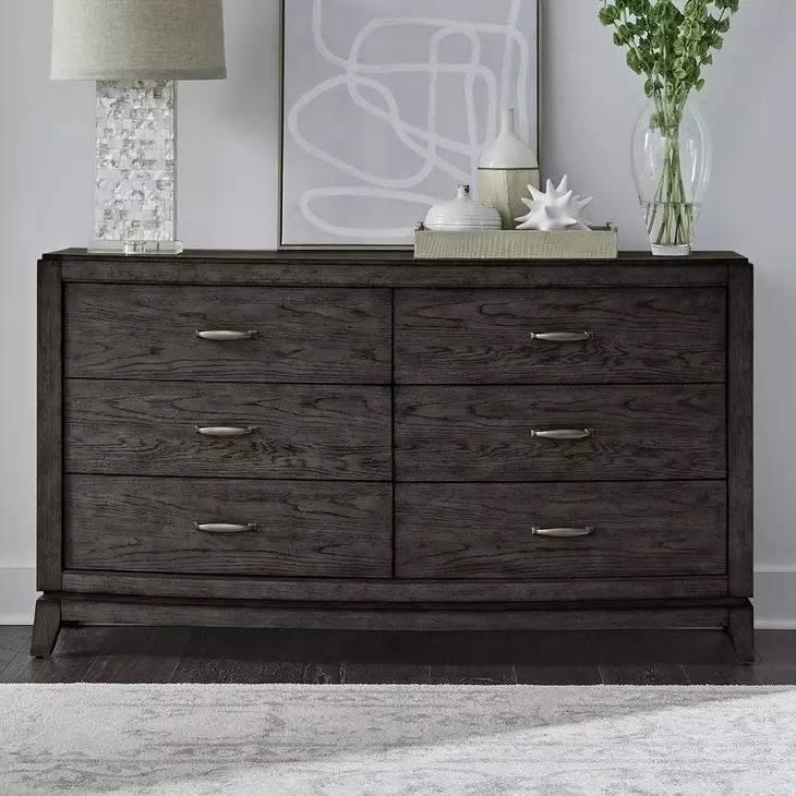 Avalon Coffee Bean 6 Drawer Dresser