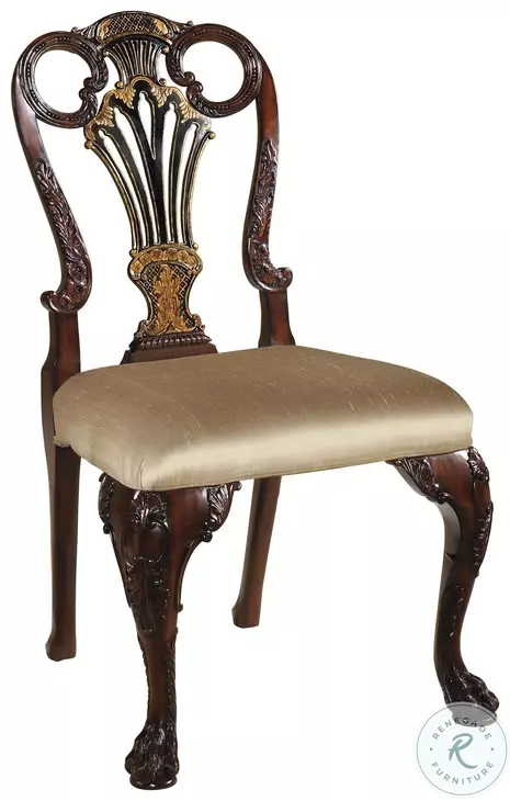 William Neutral Fabric Side Chair