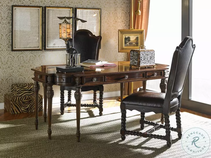 Map Aged Regency Writing Desk