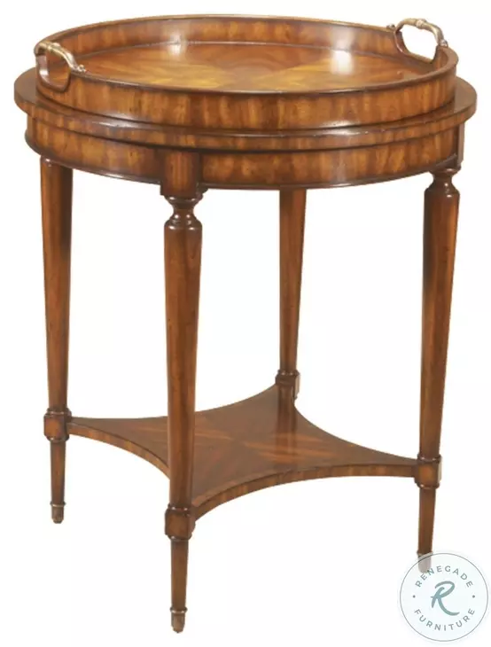 Tray Aged Regency Occasional Table