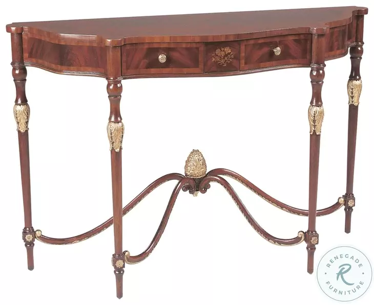 Nathan Crotch Mahogany Console Table