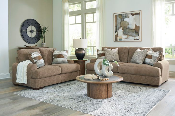Meadowleaf Pecan 70" Loveseat