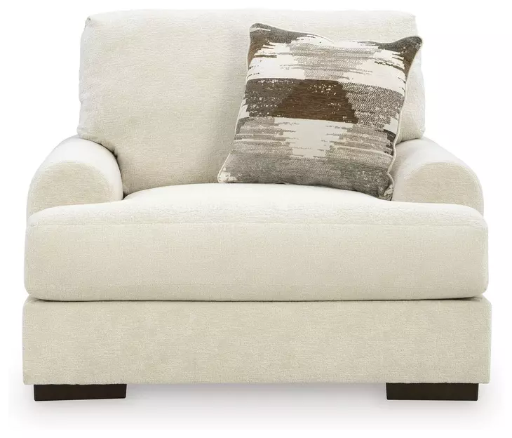 Nolenburg Sand Upholstered Chair and A Half with Pillow