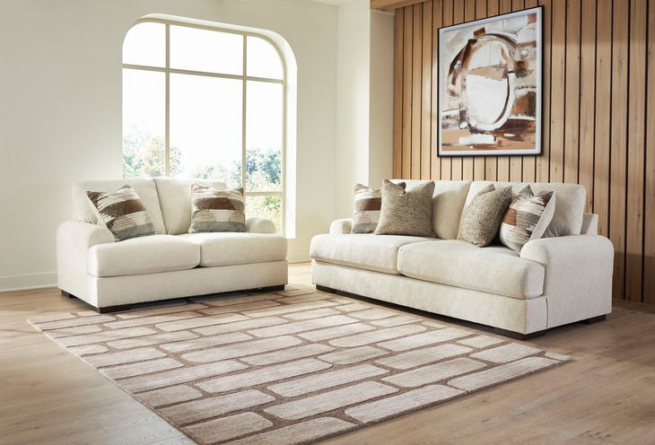 Meadowleaf Sand 70" Loveseat