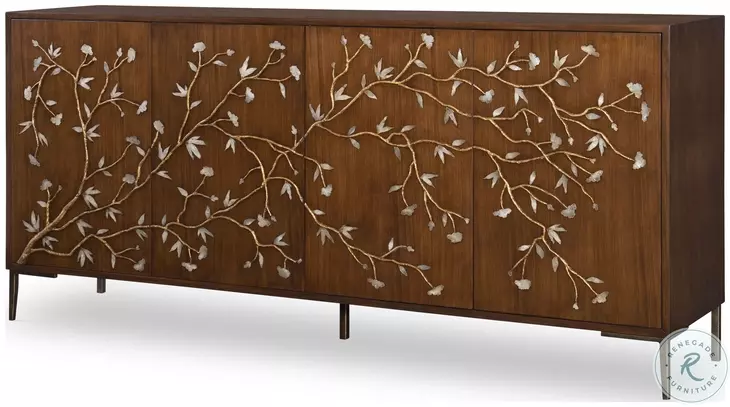 Arbor Bleach Walnut Chiffonier