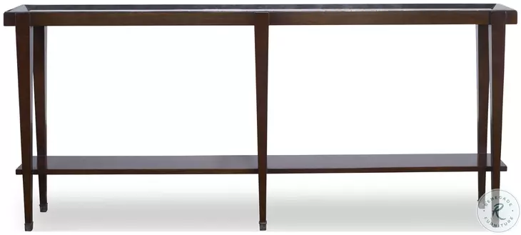 Winthrop Dark Walnut Console Table