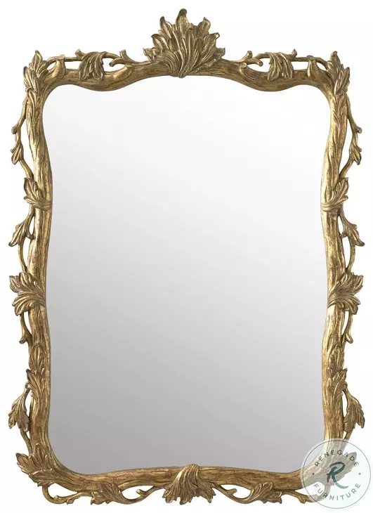 Gandolfi Burnished Gold Mirror
