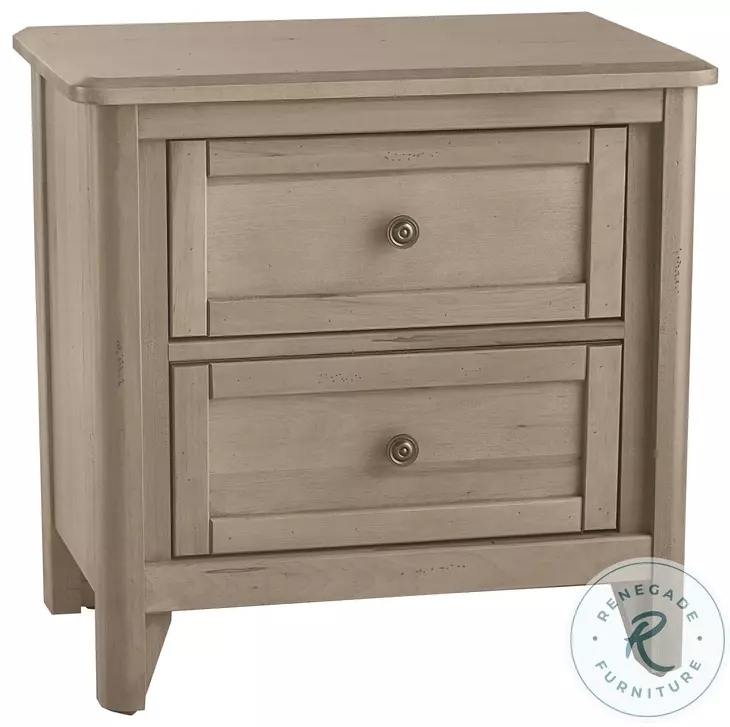 Woodbridge Shadow Gray Nightstand
