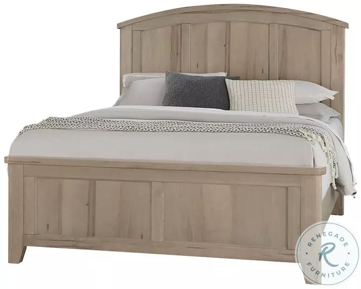 Woodbridge Shadow Gray Queen Arch Panel Bed