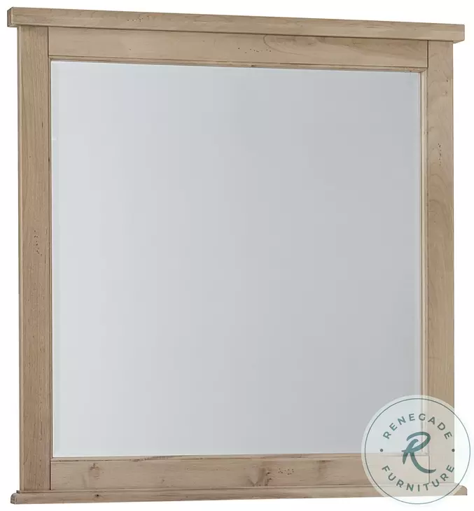 Woodbridge Clear Maple Landscape Mirror