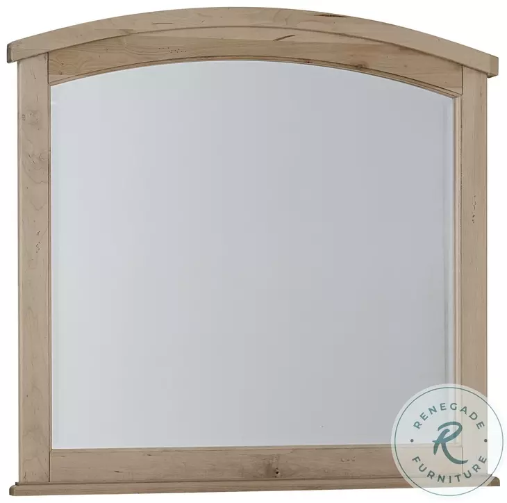 Woodbridge Clear Maple Arched Mirror