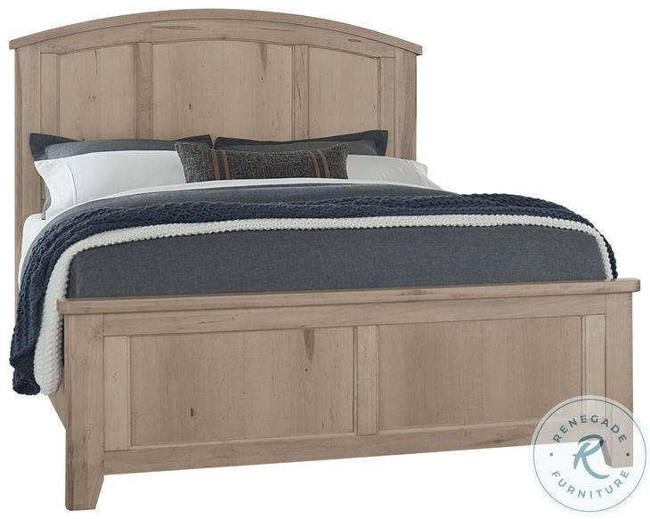 Woodbridge Clear Maple Queen Arch Panel Bed