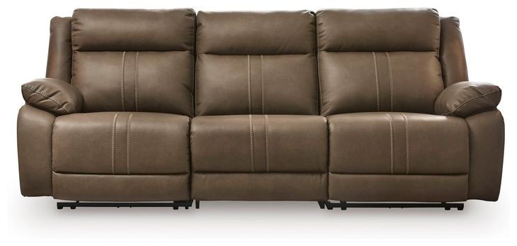Ultra Max Biscotti 3 Piece Modular Power Reclining Sectional with USB Charging