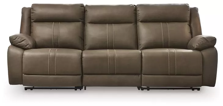 Ultra Max Biscotti 3 Piece Modular Power Reclining Sectional with USB Charging