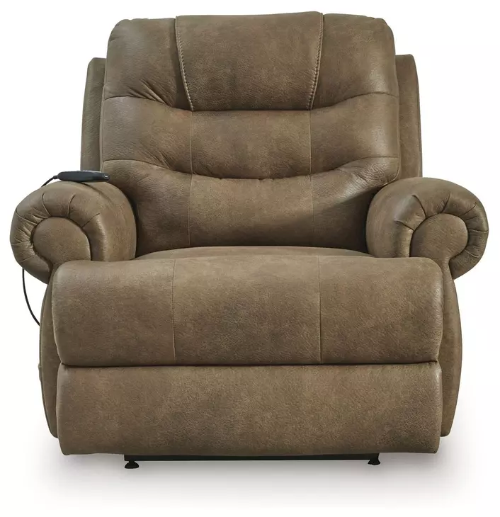 Created Comfort Earth Power Lift Recliner with Power Headrest and Heat Massage