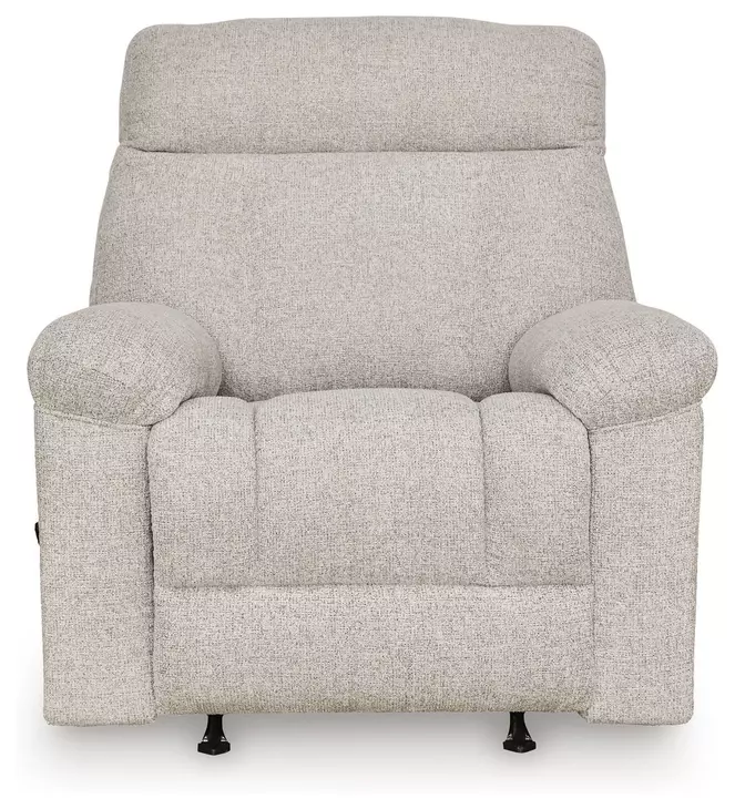 Mcarlie Cobble Stone Performance Fabric Rocker Recliner
