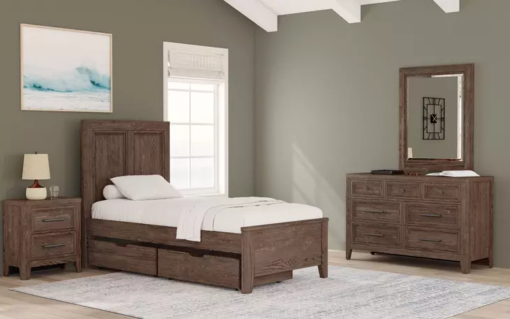 Carlson Harvest Brown 7 Drawer Dresser