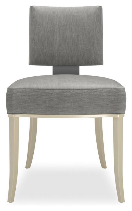 Reserved Seating Pewter Upholstered Side Chair Set of 2