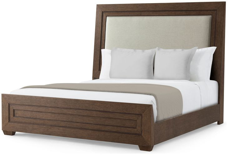 Isola Gowan Performance Fabric King Upholstered Panel Bed