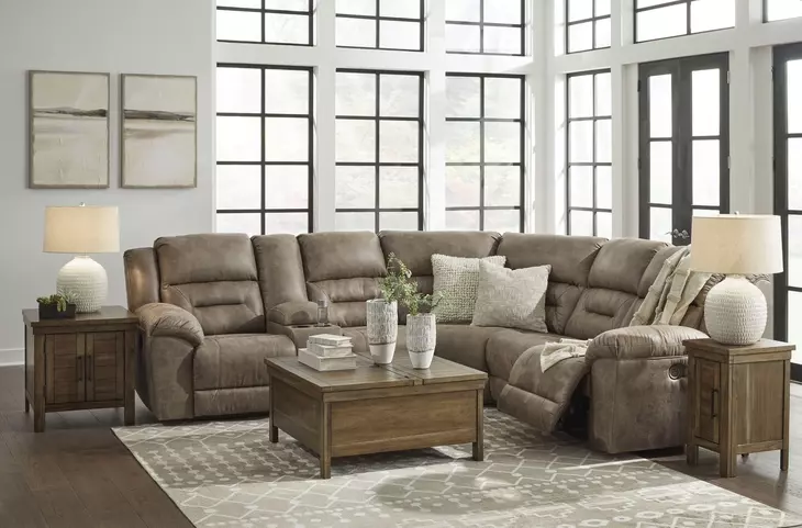 Ravenel Fossil Modular Power Reclining Sectional