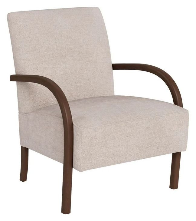 Escape Boa Taupe Upholstered Accent Chair