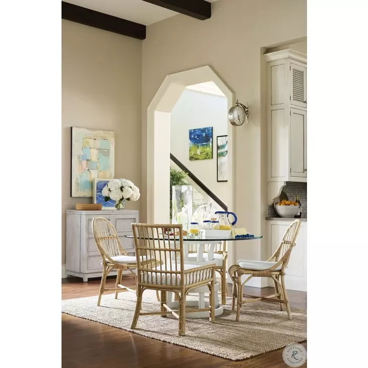 Crystal Bay Dover Natural Low Arm Chair Set of 2