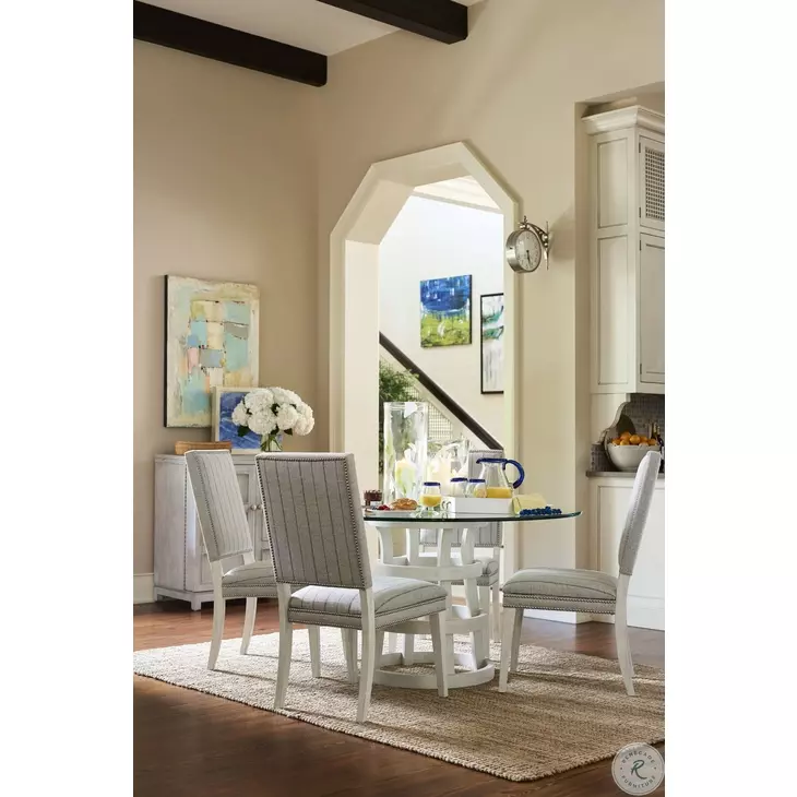 Eastport Colantino Marble Dining Chair Set of 2