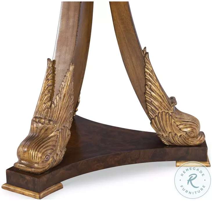 Acanthus Brown Center Table