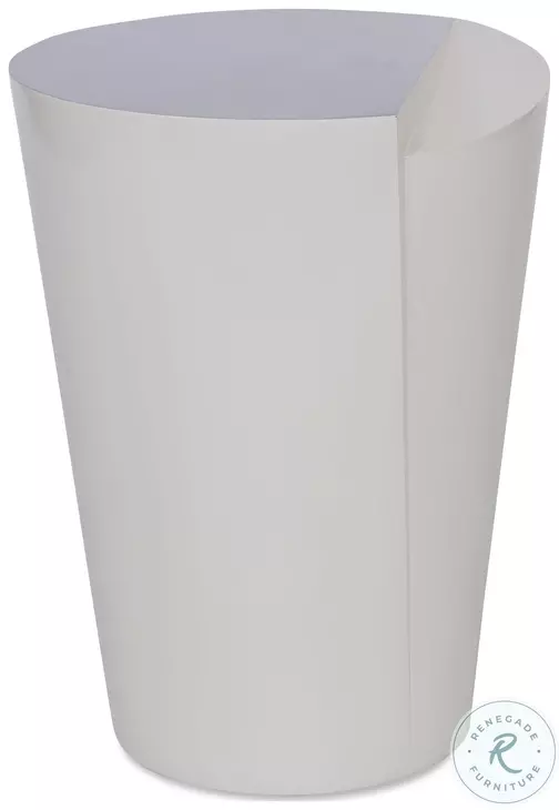 Conical White Spot Table