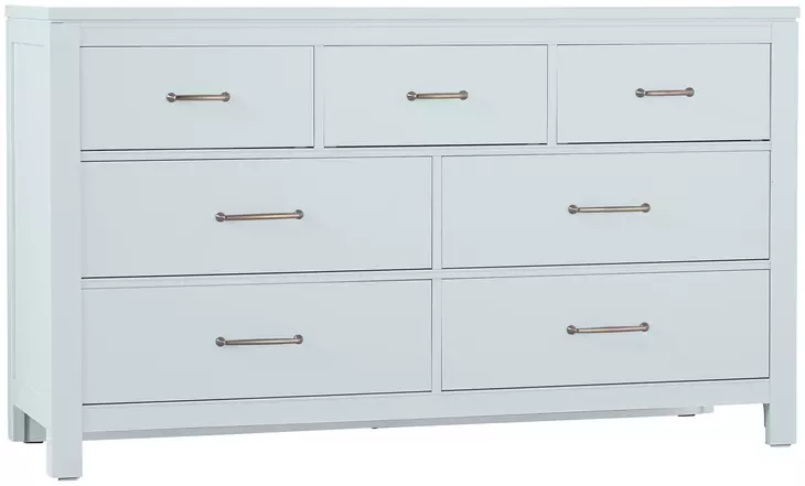 Tide And Timber Blue Maple 7 Drawer Dresser
