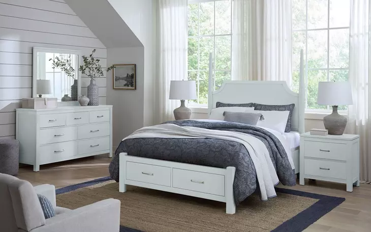 Tide And Timber Blue Maple 7 Drawer Dresser