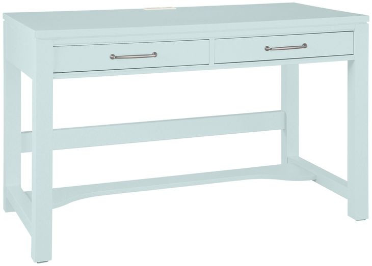 Tide And Timber Blue Maple 2 Drawer Laptop Desk