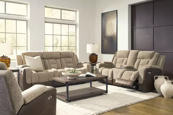 Ultimax Brownstone Zero Gravity Power Reclining Living Room Set