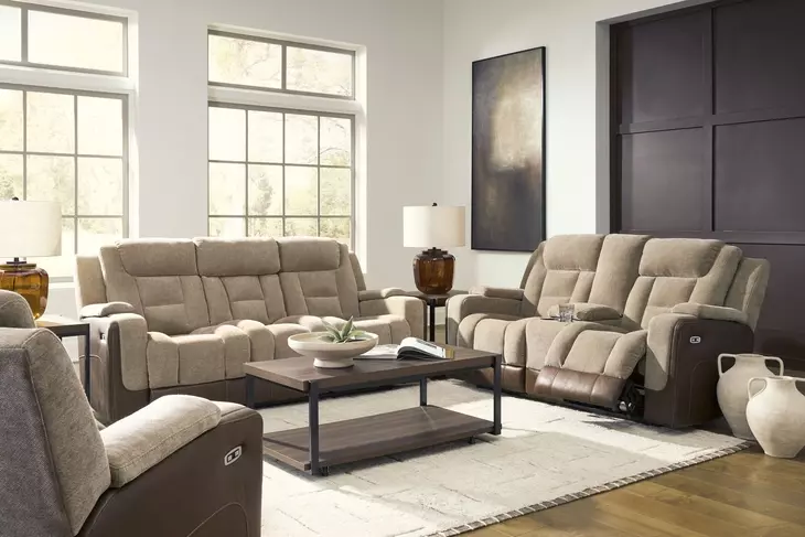 Ultimax Brownstone Zero Gravity Power Reclining Living Room Set