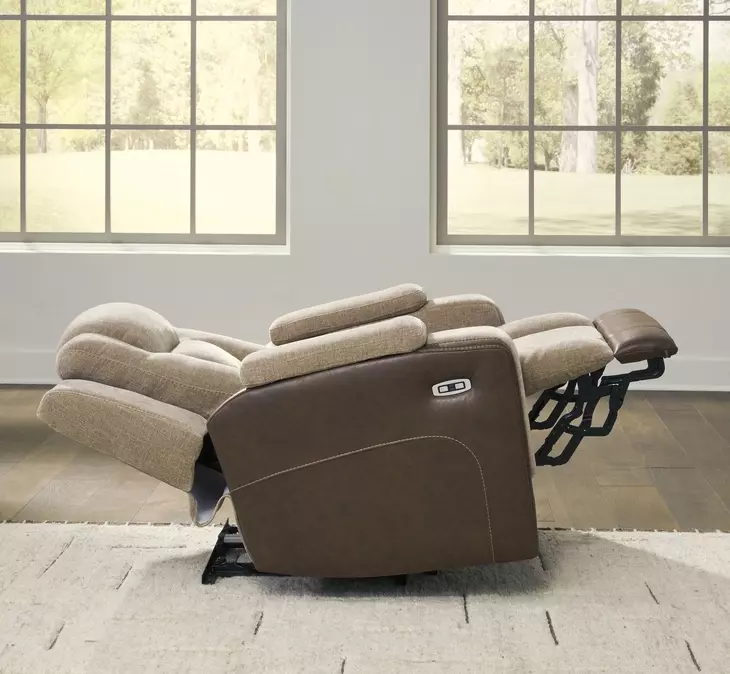 Ultimax Brownstone Zero Gravity Power Recliner with USB Charging