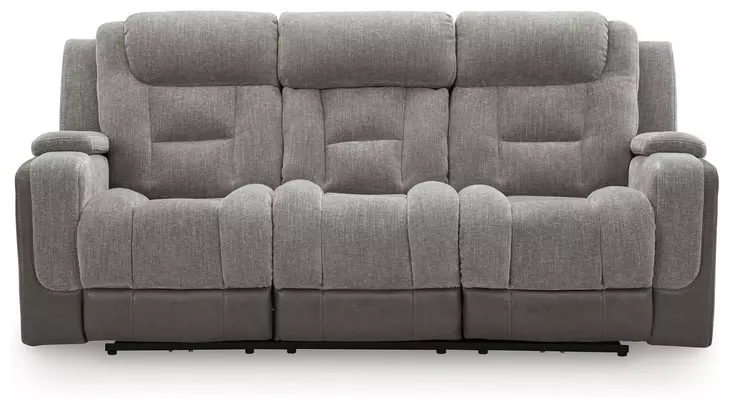 Ultimax Shadow 87" Zero Gravity Power Reclining Sofa with USB Charging and LED