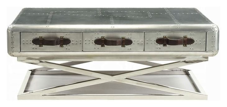 Brancaster Aluminum Rectangular Coffee Table