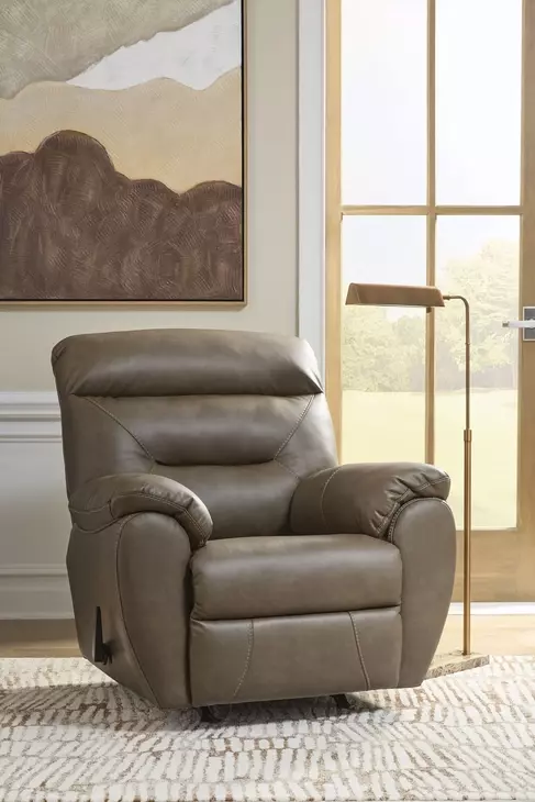 Pittsman Biscotti Rocker Recliner