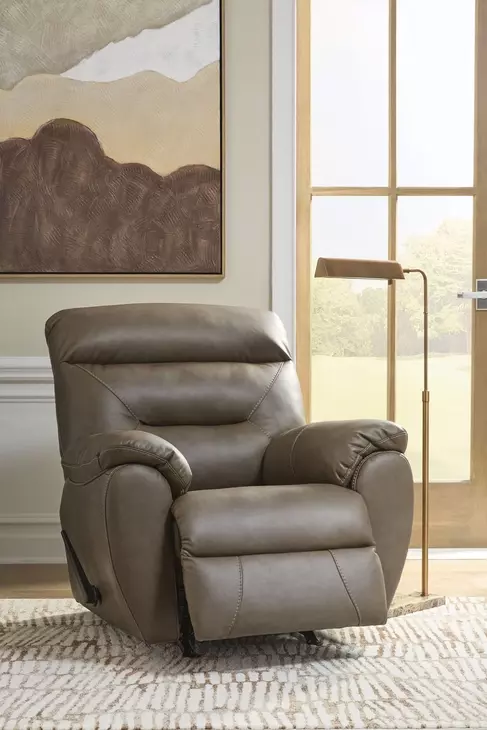 Pittsman Biscotti Rocker Recliner