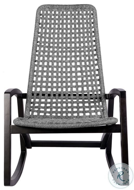 Griffin Dark Eucalyptus Outdoor Rocking Chair