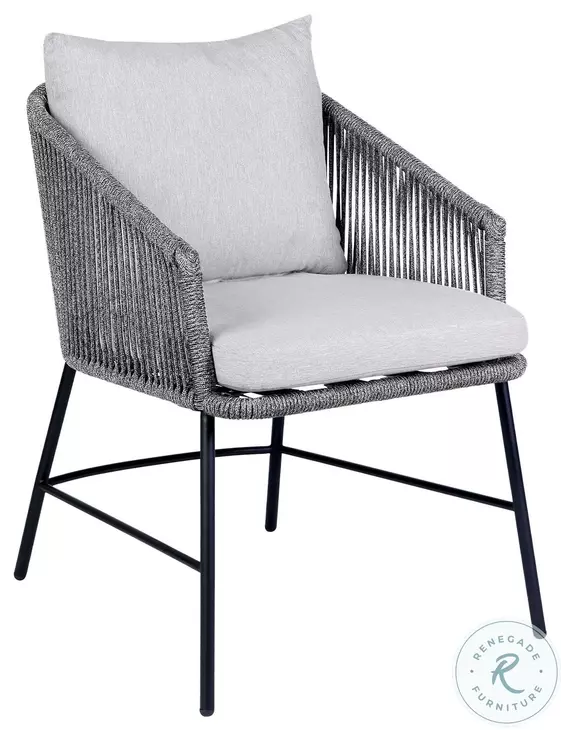 Calica Outdoor Patio Gray Dining Chair