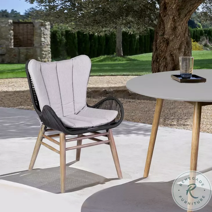 Mateo Gray Outdoor Dining Chair