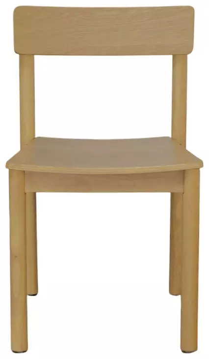 Hudson Light Oak Side Chair