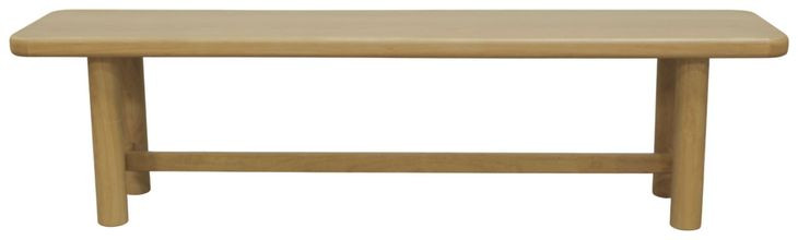 Hudson Light Oak Dining Bench