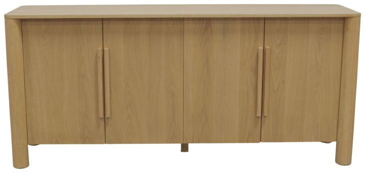 Hudson Light Oak 2 Doors Sideboard