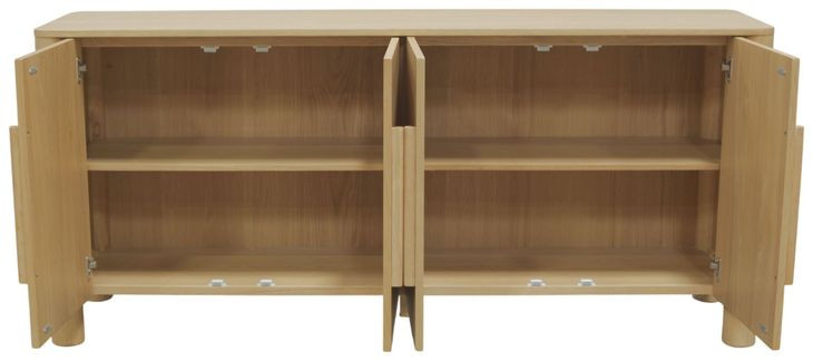 Hudson Light Oak Rectangular Dining Room Set